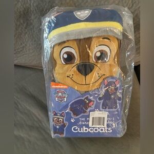 Nickelodeon Paw Patrol Chase Cubcoats Size 6 Hoodie